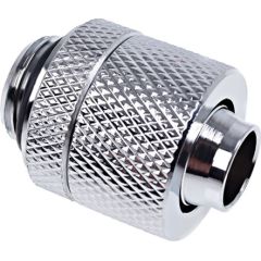 Alphacool Eiszapfen hose fitting 1/4" on 13/10mm, chrome-plated - 17227