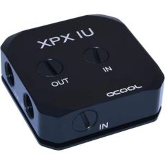 Alphacool Eisblock XPX 1U - Black Acetal Version, CPU cooler (black)