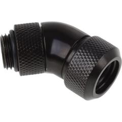 Alphacool Eiszapfen 45° pipe connection 1/4" on 13mm, black - 17407