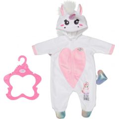 ZAPF Creation BABY born unicorn cuddly suit 43cm, doll accessories (including clothes hanger)
