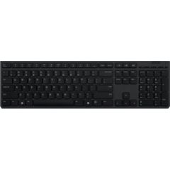Lenovo Professional Wireless Rechargeable Keyboard 4Y41K04068 US, Grey, Scissors switch keys