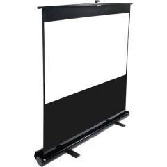 Elite Screens F84NWH ezCinema Portable Screen 84'' 16:9 / Diagonal 213.4cm, W 185.9cm x H 104.6cm / Black case / MaxWhite material / Gain 1.1 / 160° viewing angle / Telescoping support mechanism / Floor support feet / Built-in carrying handle Elite Screen Piederumi projektoriem