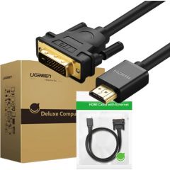 Cable HDMI to DVI UGREEN 11150, 1,5m (black)