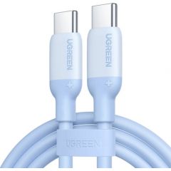 Cable USB-C to USB-C UGREEN 15280, 1.5m (blue)