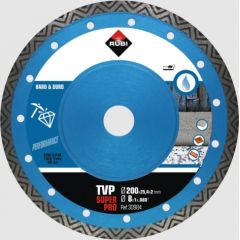 Dimanta griešanas disks Rubi TVP 200 SUPERPRO; 200 mm