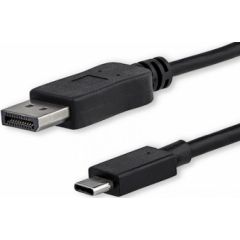 Kabelis Brackton DisplayPort Male - USB Type-C Male 1m 4K