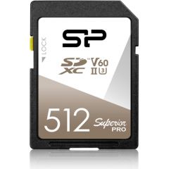 Silicon Power memory card SDXC 512GB Superior Pro UHS-II