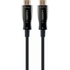 Gembird CCBP-HDMI-AOC-50M-02 HDMI cable HDMI Type A (Standard) Black