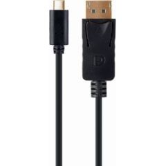 Gembird A-CM-DPM-01 USB-C to DisplayPort-male adapter, 4K 60 Hz, 2m, black
