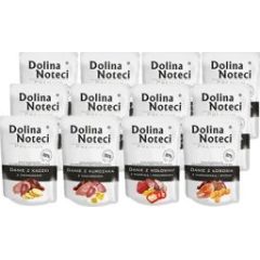 Dolina Noteci DOLINA NOTECI PIES 300g DANIE KURCZAK Z MAKARONEM, saszetka dla ras małych Suņu barība