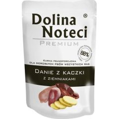 Dolina Noteci DOLINA NOTECI PIES 300g DANIE KACZKA Z ZIEMNIAKAMI, saszetka dla ras małych Suņu barība