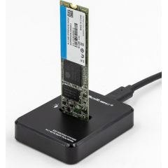 Qoltec 50313 Docking station SSD M.2 SATA/PCIe | NGFF/NVMe | USB 3.1