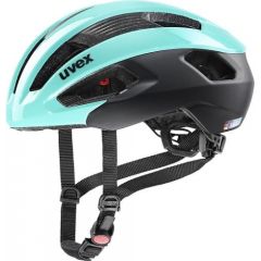 Uvex Rise CC riteņbraukšanas ķivere, gaiši zila/melna, 52-56 cm