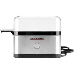 Gastroback 42800 Design Egg Cooker Mini, Stainless steel