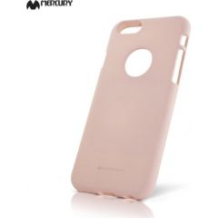 Mercury Soft feeling Super Plāns TPU Matētas virsmas aizmugures maks-apvalks priekš Samsung G960F Galaxy S9 Smilšu rozā