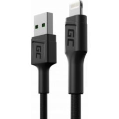 Green Cell GC PowerStream Fast Charging USB-A Male - Lightning Male Cable 30cm