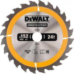 Griešanas disks DeWalt DT1933-QZ; 165x20 mm; Z18