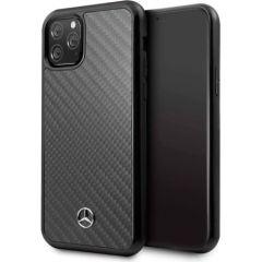 Mercedes-Benz  
       Apple  
       iPhone 11 Pro Max Hard Case Leather Carbon Fiber 
     Black