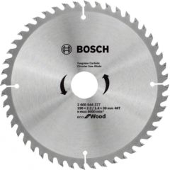 Griešanas disks Bosch Eco for Wood 2608644377; 190x30 mm; Z48 Zāģripas