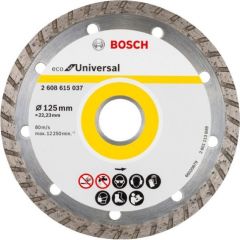 Dimanta griešanas disks Bosch 2608615037; 125x22,23 mm