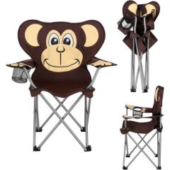 Nils Camp Bērnu ceļojumu krēsls NC3029 MONKEY CHAIR NILS Кемпинг стулья