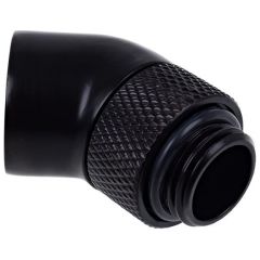 Alphacool Eiszapfen 45° angle adapter 1/4", black - 17246