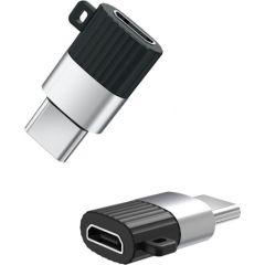 Samsung XO NB149-A Vada Adapteris - Konverteris no Micro USB uz USB-C Melna