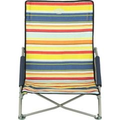 Nils Extreme NC3035 NIEBIESKO-CZERWONY KRZESŁO PLAŻOWE NILS CAMP Tūrisma krēsli