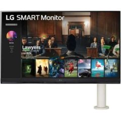 LG 32SQ780S-W 32'' 4K UHD 3840x2160 VA 65Hz Smart Monitor with webOS and Ergo Stand