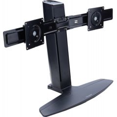 Ergotron Neo-Flex DualMonitor Lift Stand Black