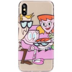 Cartoon Network Dexter Aizmugurējais Silikona Apvalks Priekš Apple iPhone X / XS Family Neoriģinālie Maciņi