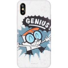 Cartoon Network Dexter Aizmugurējais Silikona Apvalks Priekš Apple iPhone XS Max Dexter Neoriģinālie Maciņi