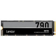 SSD|LEXAR|NM790|512GB|M.2|PCIe Gen4|NVMe|Write speed 4400 MBytes/sec|Read speed 7200 MBytes/sec|2.45mm|TBW 500 TB|MTBF 1500000 hours|LNM790X512G-RNNNG
