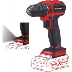 Einhell Cordless Drill TE-CD 18/40 Li BL - S (red/black, without battery and charger) Jaunumi -Dārzam