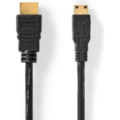 Nedis Ethernet-HDMI™-HDMI™ mini / 4K@30Hz / 10.2 Gb / 1.5m Vads HDMI vadi