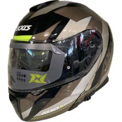 Axxis Helmets, S.a CASCO AXXIS FU403SV GECKO SV SHIELD B2 GRIS BRILLO XXL
