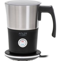 Adler Milk frother AD 4497 600 W, Black Piena putotāji