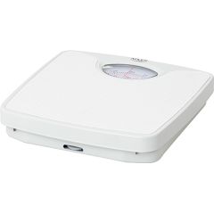 Adler Mechanical bathroom scale AD 8151w Maximum weight (capacity) 130 kg, Accuracy 1000 g, White Ķermeņa svari