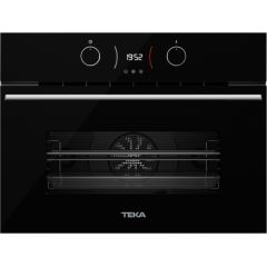 Built on compact oven + microwave Teka HLC8440CBK Urban Night River Black