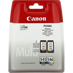 Ink Cartridge Canon PG-545/ CL-546 CMYK 180pages OEM Tintes printeru izejmateriāli