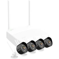 Tenda K4W-3TC video surveillance kit Wired & Wireless 4 channels