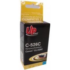 Tintes kārtridžs UPrint Canon CLI-526CY Cyan Tintes printeru izejmateriāli