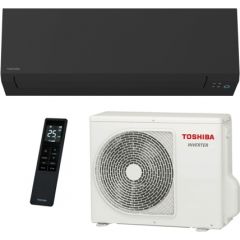 TOSHIBA SHORAI EDGE (Wi-Fi) RAS-B10G3KVSGB-E / RAS-10J2AVSG-E1 BLACK gaisa kondicionieris / kondicionētājs, 15-30m²