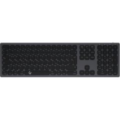DE Layout - KeySonic KSK-8023BTRF, keyboard (anthracite/black, X-type membrane)