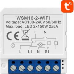 Smart Switch Module WiFi Avatto WSM16-W2 TUYA