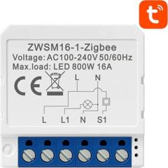 Smart Switch Module ZigBee Avatto ZWSM16-W1 TUYA