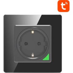 Smart WiFi Wall Socket Avatto N-WOT10-EU-B TUYA (black)