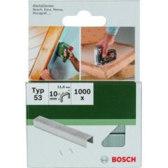 Skavas Bosch 2609255821; 11,4x10 mm; 1000 gab.; tips 53 Skavotāji, naglotāji, kniedētāji