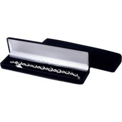 Davanu kārbiņa #7101010(Bk), krāsa: Melna Kārbiņas aproce, ķēdīte, pulkstenis