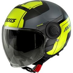 Axxis Helmets, S.a CASCO AXXIS OF509 SV RAVEN SV MILANO B3 AMARILLO FLUOR MATE M